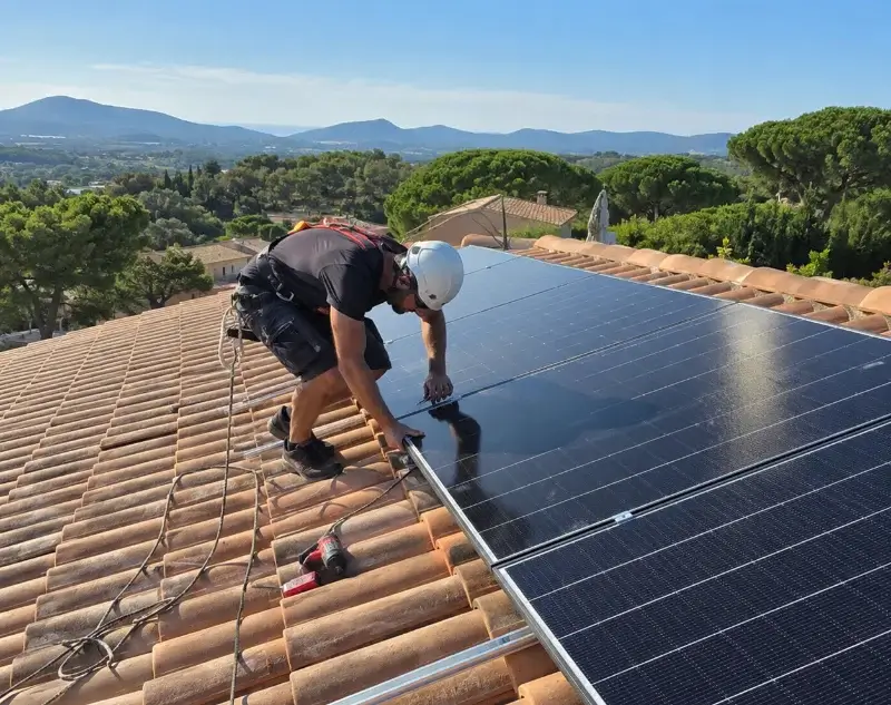 Installateur panneaux solaires Bourgnac — pose photovoltaïque sur toiture