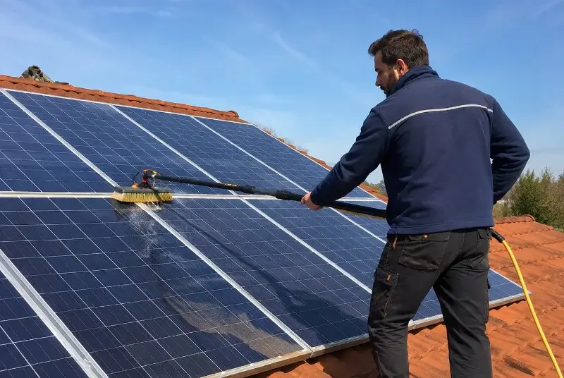 Nettoyage et entretien de panneaux solaires à Bourgnac